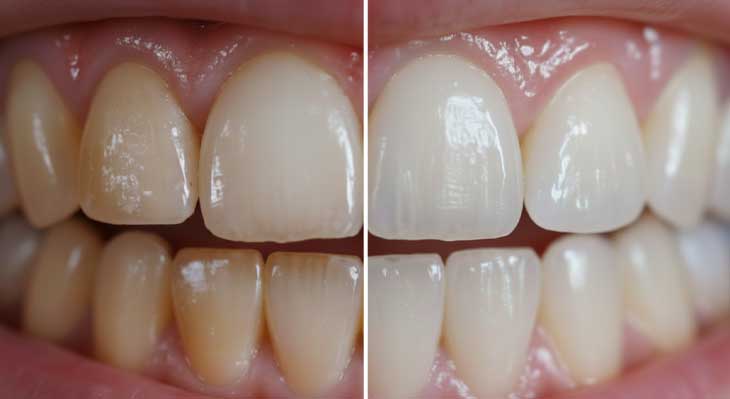 تغییر رنگ کامپوزیت دندان