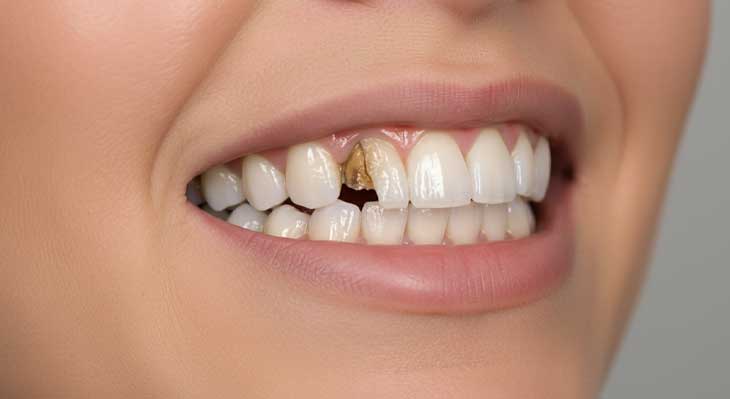 افتادن یا شکستن لمینت دندان