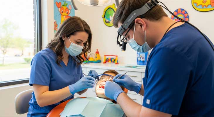 ترمیم دندان کودکان