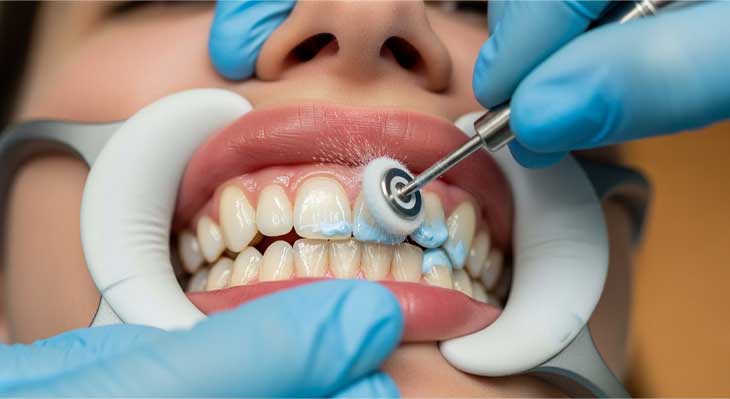 پولیش دندان چیست؟