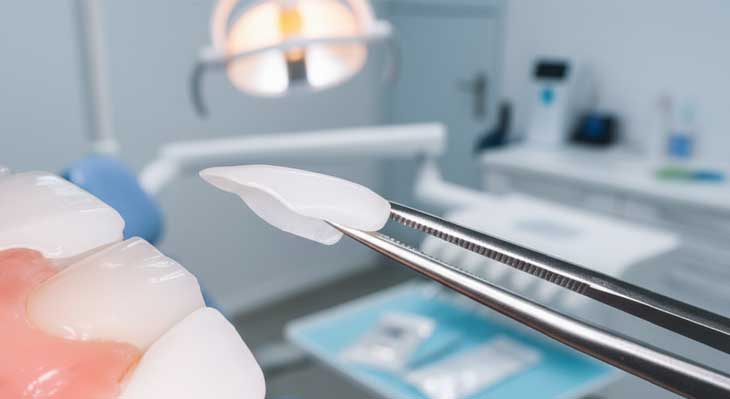 تعویض و برداشتن لمینت دندان