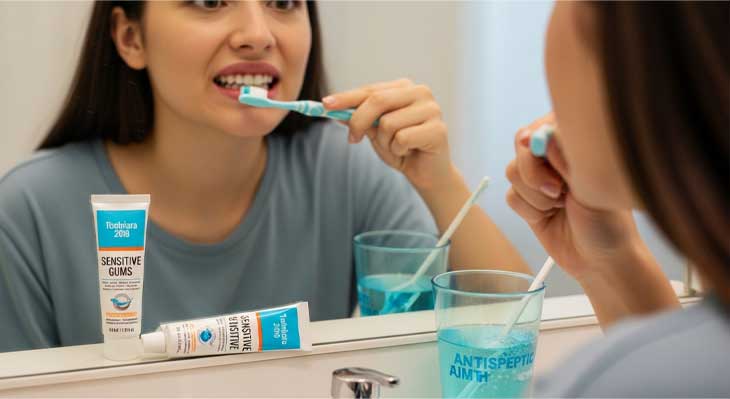 مراقبت‌ های بعد از جراحی لثه