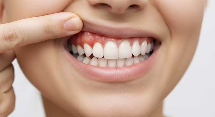 درمان التهاب لثه