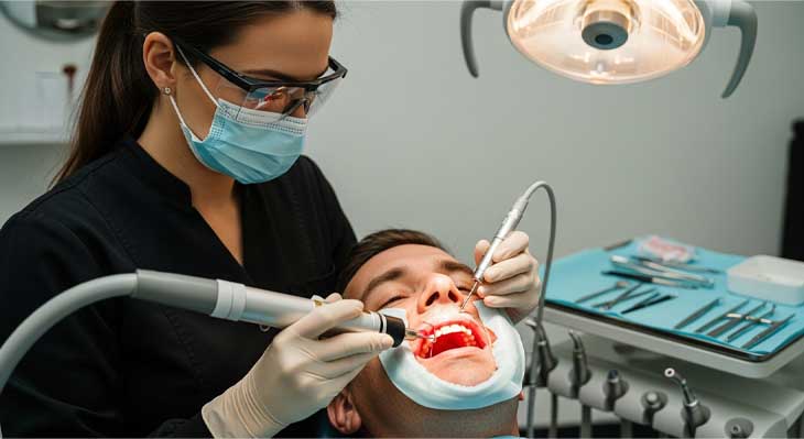 جراحی لثه با لیزر