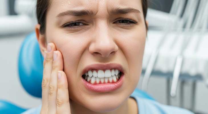 حساسیت و درد بعد از لمینت دندان