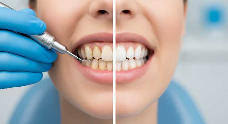 جرم گیری دندان و انواع آن