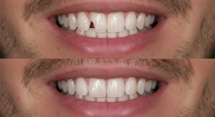 شکستن کامپوزیت دندان