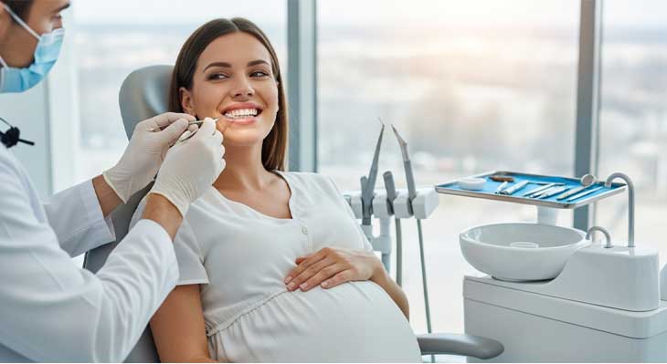 لمینت دندان در بارداری